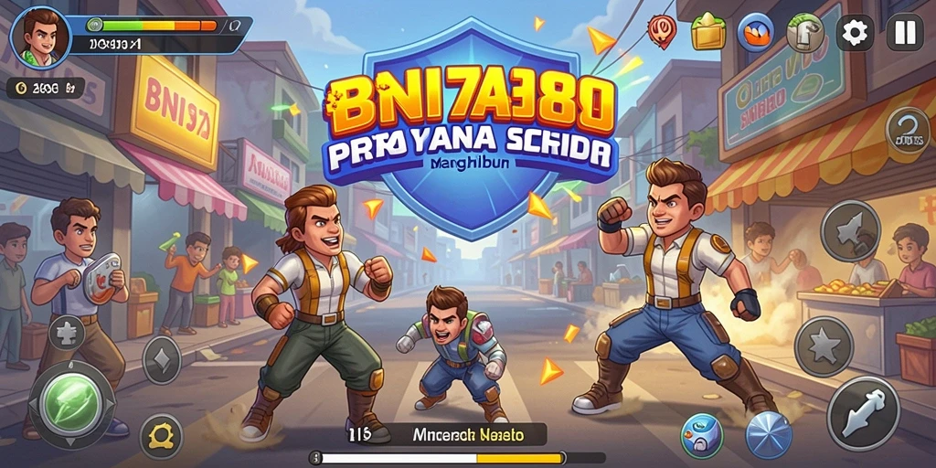 Screenshot BNI789 menunjukkan aksi gameplay yang menarik dan penuh tantangan.