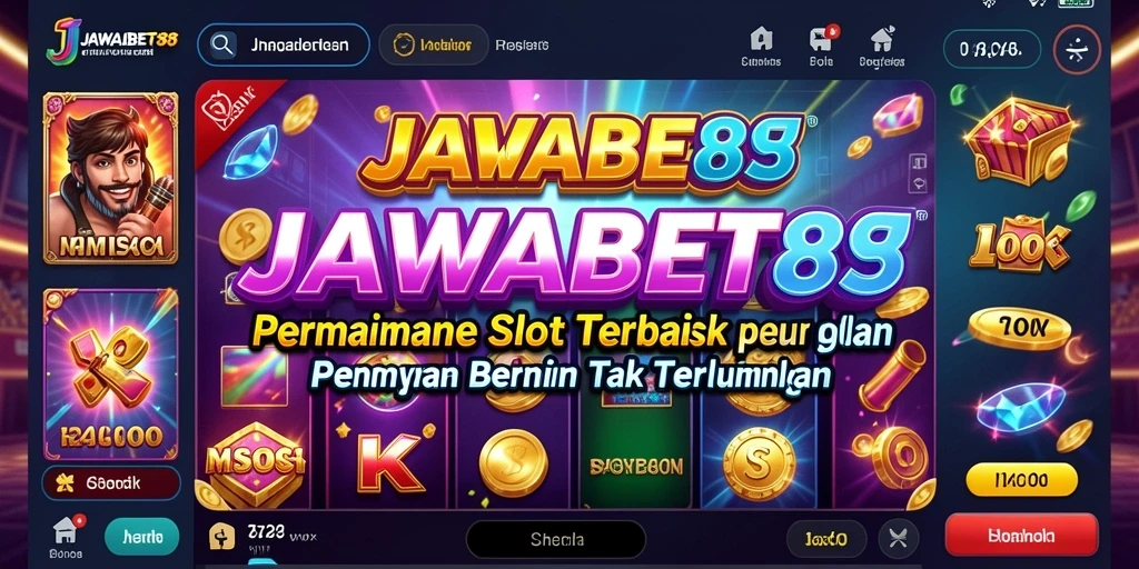 Tampilan gameplay JAWABET88 dengan grafik slot yang memukau.