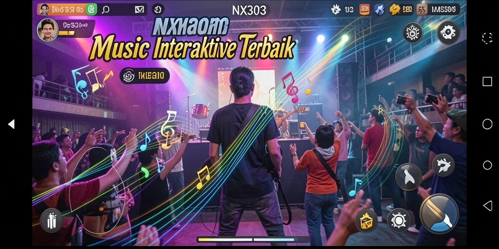 Tampilan gameplay NX303 yang interaktif dan menarik.