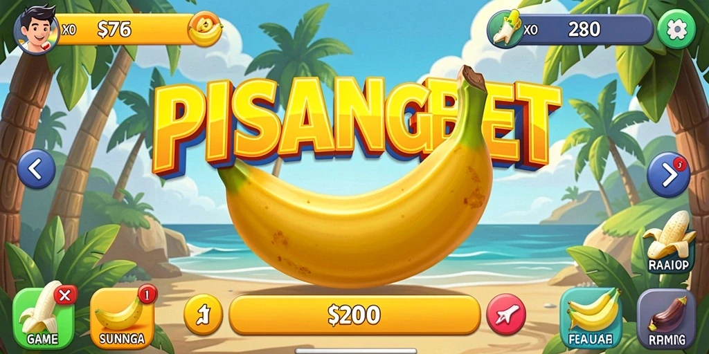 Tampilan gameplay PISANGBET yang menarik dan mengasyikkan.